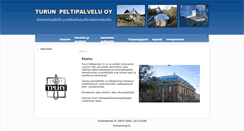 Desktop Screenshot of peltipalvelu.fi